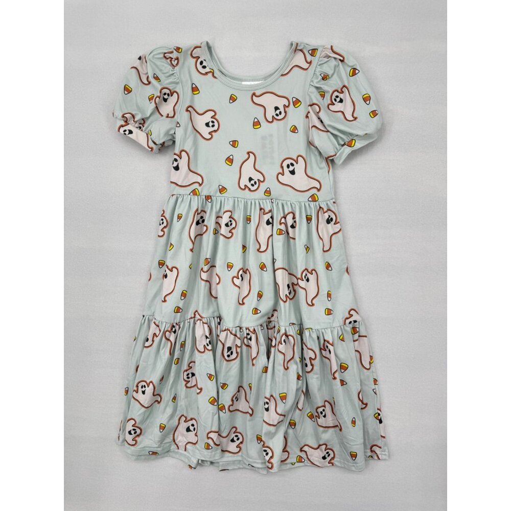 DotDotSmile Girls Dress Halloween Ghost Size 8/10 New With Tags